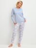Calida Pyjama in harmony blue