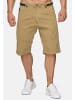 Max Men Bermuda Shorts Capri 3/4 Hose Stretch in Beige