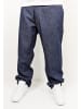 DADA Loose Jeans mit Logodruck Minimal Baggy Pants in Blau