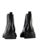 Geox Iridea-Lederstiefelette Schwarz
