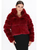 faina Women Jacket in wine red