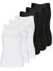 Sassa 6er Sparpack Top in black white