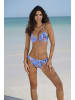 S. Oliver Push-Up-Bikini-Top in blau-bedruckt