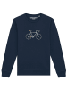 wat? Apparel Sweatshirt Doodle Bike in Dunkelblau