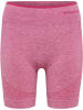 Hummel Hummel Tight Kurze Hose Hmlmt Training Damen Atmungsaktiv Feuchtigkeitsabsorbierenden Nahtlosen in AZALEA PINK MELANGE