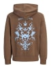 JACK & JONES Junior Kapuzensweatshirt Hoodie Tradition in cocoa