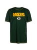 NEW ERA T-Shirt NFL Green Bay Packers Sideline in dunkelgrün / gelb