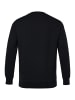 Men Plus Sweatshirt in schwarz