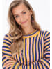 IZIA Sweater in navy multicolor