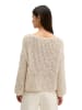 Marc O'Polo Pullover loose cropped in Grey Silk