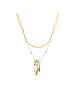 Luxenter Halskette Anthori mit 18 Karat Gelbgold-Finish – ANTHORI
