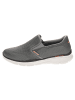 Skechers Slip-On Sneaker in Grau/Orange