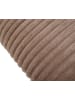 Gözze Wohndecke Cord Optik in taupe