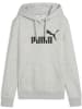 Puma Hoodie "ESS No.1 Logo Hoodie FL" in Grau