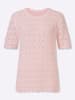 WITT WEIDEN Ajour-Pullover in hellrosé
