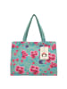 Fritzi aus Preußen Fritzi x Frida Kahlo Easy01 Limited Shopper Tasche 46.5 cm in flower green
