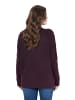 Ulla Popken Pullover in dunkel weinrot