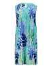 Betty Barclay Plisseekleid ohne Arm in Blau/Grün