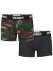Brandit Boxershort "Boxer Shorts Logo 2 Pack" in Camouflage