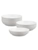 Seltmann Weiden 6er Set Foodbowls Liberty Pure Colors in ø 25 cm in New Grey