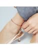 Luxenter bracelet in metal alloy and purple cotton with an 18k yellow gold finish -Buawe
