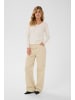 SAINT TROPEZ Strickpullover MilaSZ Gerade Passform in Ice