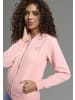 Delmao Sweatjacke in Apricot