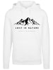 F4NT4STIC Hoodie Berge Natur Winter PLUSSIZE in weiß