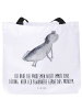 Mr. & Mrs. Panda Strandtasche Axolotl Schwimmen mit Spruch in Weiß