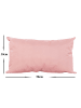 JACK Outdoor Dekokissen 30x50cm inkl. Füllung in Altrosa