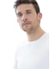 Mey Rundhals Langarmshirt für Herren in weiss