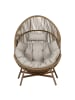 ebuy24 Gartensessel Benny Natur 98 x 100 cm
