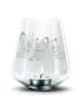 Mr. & Mrs. Panda Glas Windlicht Raupe Schmetterling ohne Spruch in Transparent