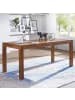 KADIMA DESIGN Esszimmertisch MUMBAI 200x100x76 cm Massivholz Esstisch in Massivholz