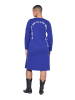 Studio Untold Jerseykleid in blau