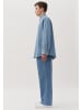 Studio Seidensticker Unisex Hemd Oversized in Mittelblau