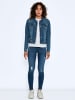 Noisy may Kurze  Basic Denim Jeansjacke NMDEBRA in Blau-2