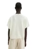 Marc O'Polo Kurzarm-Pullover loose in White Cotton