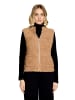 Betty Barclay Strickweste mit Stehkragen in Beige