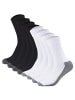 camano Socken 8er Pack in Schwarz/Weiß