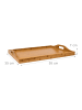 relaxdays Tabletttisch in Natur - (B)55 x (H)63,5 x (T)35 cm