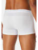 Schiesser Retro Short / Pant Cotton Flex in Weiß / blau