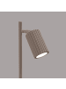 Nice Lamps Tischlampe GLEAM 1 taupe H 43 cm