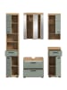 ebuy24 Badmöbelset Scout (5-teilig) Staubgrün 164 x 34 cm