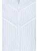 ICHI Langarm IHLITU Regular fit in CREME W. BLUE STRIPE