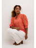 Cream Kurzarm-Bluse CRKaspis A-shape in Hot Coral