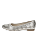 Caprice Ballerinas in Silber