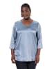 Ulla Popken Bluse in blau