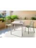 Beliani Gartentisch BARTICA in Beige - (W) 84 x (H) 77 x (L) 81 cm