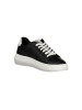 Calvin Klein Schwarze Leder-Sneaker